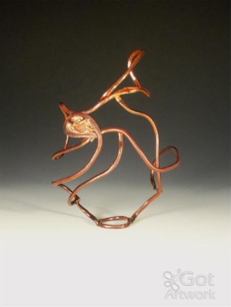 “Chocolate In My Veins“ Powder Coated Copper