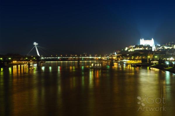 Bratislava Night Castle