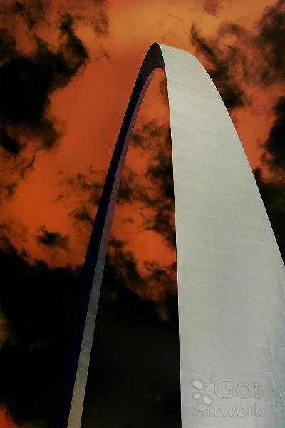 October Over The Arch