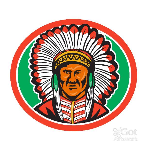 Native American Indian Chief Headdress