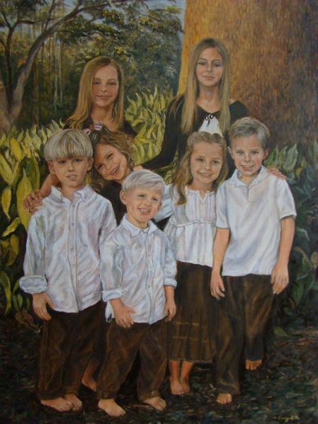 7 Grandchildren Portrait