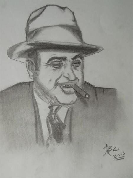 Portrait Of Al Capone