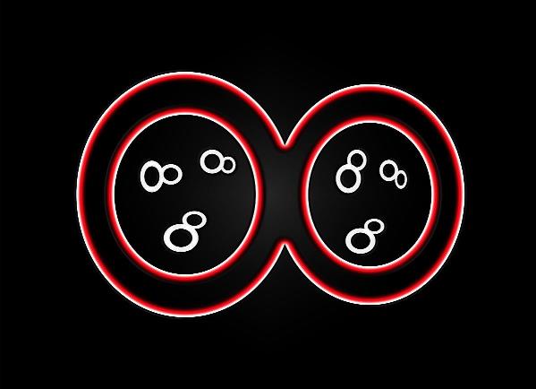 Infinity Symbol - Red Optic