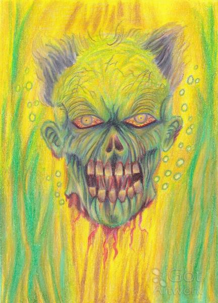 Zombie Art Illustration
