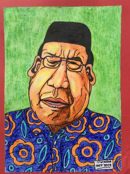 Gus Dur Kh Abdurrahaman Wahid President Of Indonesia Img