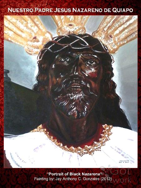 Portrait Of Black Nazarene