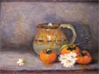 Persimmons And Daises