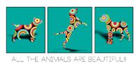 All The Animal Are Beautiful Copy As Framed Poster