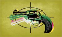 Gun As Framed Poster