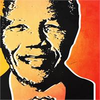 Nelson Mandela As Framed Poster