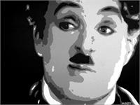 Charlie Chaplin As Framed Poster