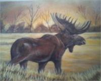 Moose As Framed Poster