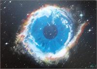 Eye Of God Nebula As Framed Poster