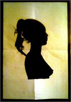 Silhouette As Framed Poster