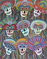 La Mascarada De Los Muertos As Framed Poster
