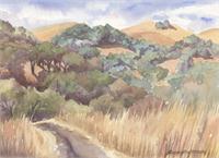 Briones Trail As Framed Poster