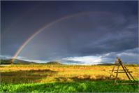 Dolne Kockovce Rainbow I As Framed Poster