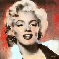 Marilyn In Retro Color As Framed Poster