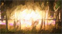 Festival Lights And Fire 3 As Framed Poster