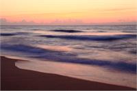 Outer Banks Dawn Seascape As Framed Poster