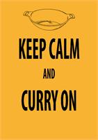 Curry_on As Framed Poster