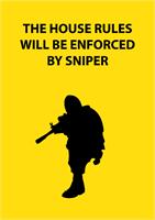 Sniper As Framed Poster