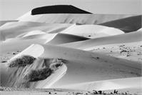 Sand Dune Sculptures As Framed Poster