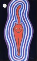 Cat In Nimbus As Framed Poster