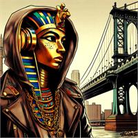 King Tut Brooklyn Nyc 9 As Framed Poster