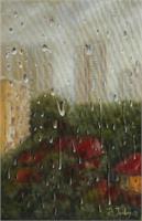 2012 18x24 The Window View Oil Canvas