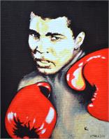 Muhammad Ali As Framed Poster