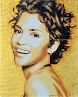 Halle Berry As Framed Poster