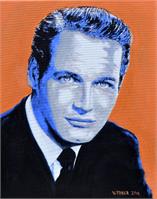 Paul Newmann As Framed Poster