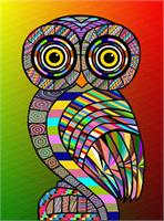 Owl As Framed Poster