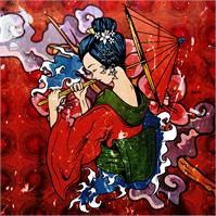Geisha As Framed Poster