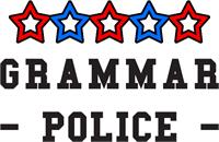 Grammar Police As Framed Poster