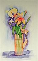 Irises As Framed Poster
