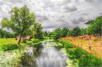 Fine Art Photograph Of The River Avon In Warwickshire, England