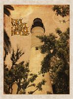 Key West Lighthouse As Greeting Card