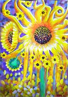 The Magical Sunflower As Framed Poster