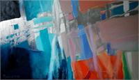 “Abstract Discovery3“.2012.oil On Canvas.cm.40x70