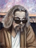 The Dude As Framed Poster