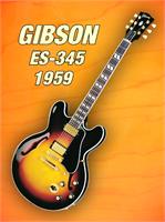 Gibson-es-345 1959 As Framed Poster