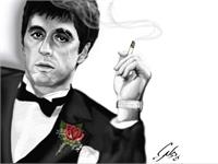 Scarface As Framed Poster