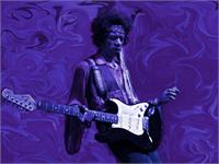 Jimi Hendrix Purple Haze As Framed Poster