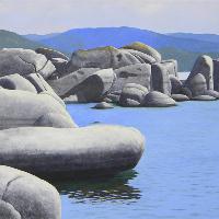 Frank Wilson ~ Lake Tahoe Paintings