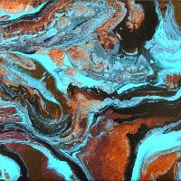 Fluid Abstract Paintings