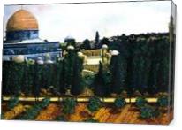 Dome Of The Rock Jerusalem - Gallery Wrap