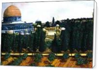 Dome Of The Rock Jerusalem - Standard Wrap
