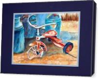 Old Tricycle - Gallery Wrap